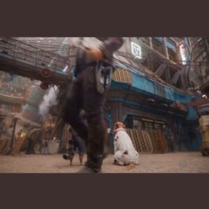 Maria Bakalova Instagram - If you haven’t seen @guardiansofthegalaxy yet- go and see it right now! It’s truly one of the greatest films of all time and I promise I’m not bias❤️🐶🚀 @marvelstudios @marvel @jamesgunn  I love you guys! ♥️
#gotgvol3 ❤️‍🔥