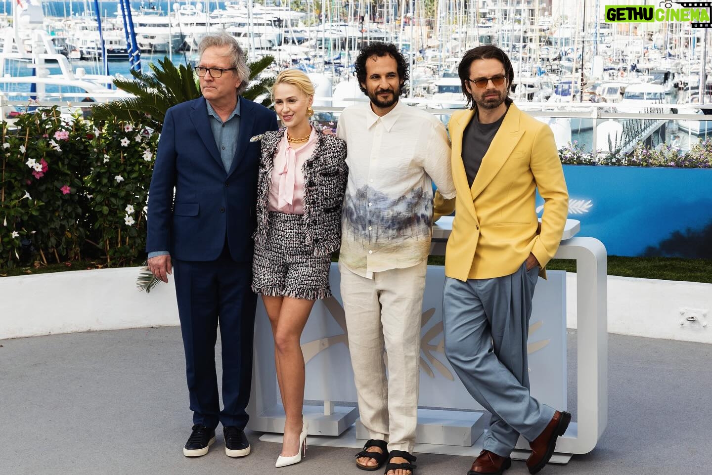 Maria Bakalova Instagram - β₯οΈone very very special week β₯οΈ The Apprentice premiered at @festivaldecannes π€ π: @highheelprncess πββοΈ: @patrickwilson π: @jamesmolloymakeupartist π: @mrselfportrait πΈ: @darrenbrade