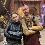 Maria Bakalova Instagram - #gotgvol3 is out!!!! 🥹♥️🫶 Go see it!!!!! 🐶🚀 …it’s an emotional journey, be prepared 🫠 @guardiansofthegalaxy @jamesgunn and @marvelstudios I love you! P.S. Kraglin, @thejudgegunn I’ll, earn your love! 💃: @highheelprncess 💇‍♀️: @peterluxhair 💄: @aaronpaulbeauty