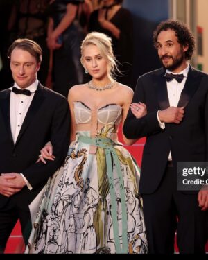 Maria Bakalova Instagram - The Apprentice had its premiere at @festivaldecannes ♥️

I couldn’t be more proud, humbled and grateful to be a part of this project and work with all these talented artists ❤️
I love you all and can’t wait for the world to see our film ❤️‍🔥

Thank you for my incredible team for being with me every step of the way! It’s such a blessing to be having you in my life! I love you so so so much!

💃: @highheelprncess 
💇‍♀️: @patrickwilson
💄: @jamesmolloymakeupartist 
👗: @dolcegabbana 
💎: @chopard 
📸: @gettyimages 

❤️‍🔥@anabzy @tomjeggo @emilygersonsaines @pandora_weldon @darcwolfejones @publiceyecomms ❤️‍🔥

ps: I never in my wildest dreams thought I’d be congratulated on my premiere from my biggest idol and inspiration Cate Blanchett and have the support of the great, exceptional talents like Cynthia Erivo and Zahra Amir Ebrahimi🥹❤️…