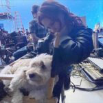 Maria Bakalova Instagram - If you haven’t seen @guardiansofthegalaxy yet- go and see it right now! It’s truly one of the greatest films of all time and I promise I’m not bias❤️🐶🚀 @marvelstudios @marvel @jamesgunn I love you guys! ♥️ #gotgvol3 ❤️‍🔥