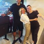 Maria Bekatorou Instagram - Η νίκη γιορτάστηκε σε… πολλά επίπεδα! @pripripri15 @eleftherios_petrounias σας αγαπώ❤️ #anighttoremember #blessed #thankful #olympiacos #champions