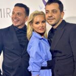 Maria Bekatorou Instagram - Μόνο αγάπη και θαυμασμό αξίζουν αυτά τα δυο ταλαντούχα αγόρια❤️ @mirodesigners @dimitrismastrokalos @giannisraptis #mytalentedfriends #mirodesigners #showtime#newcollection