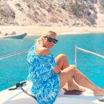 Maria Bekatorou Instagram - Το θαλασσί της θάλασσας και όλο το μπλε του χάρτη …είναι στο Ιόνιο #kefaloniamou #nisimou #thankful #bluequotes #summervibes