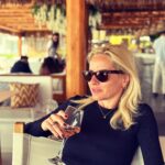 Maria Bekatorou Instagram - Black and wine… #afternoonstories #winestories #amarondaresort #blessed #lavieestbelle #ammosbeachside