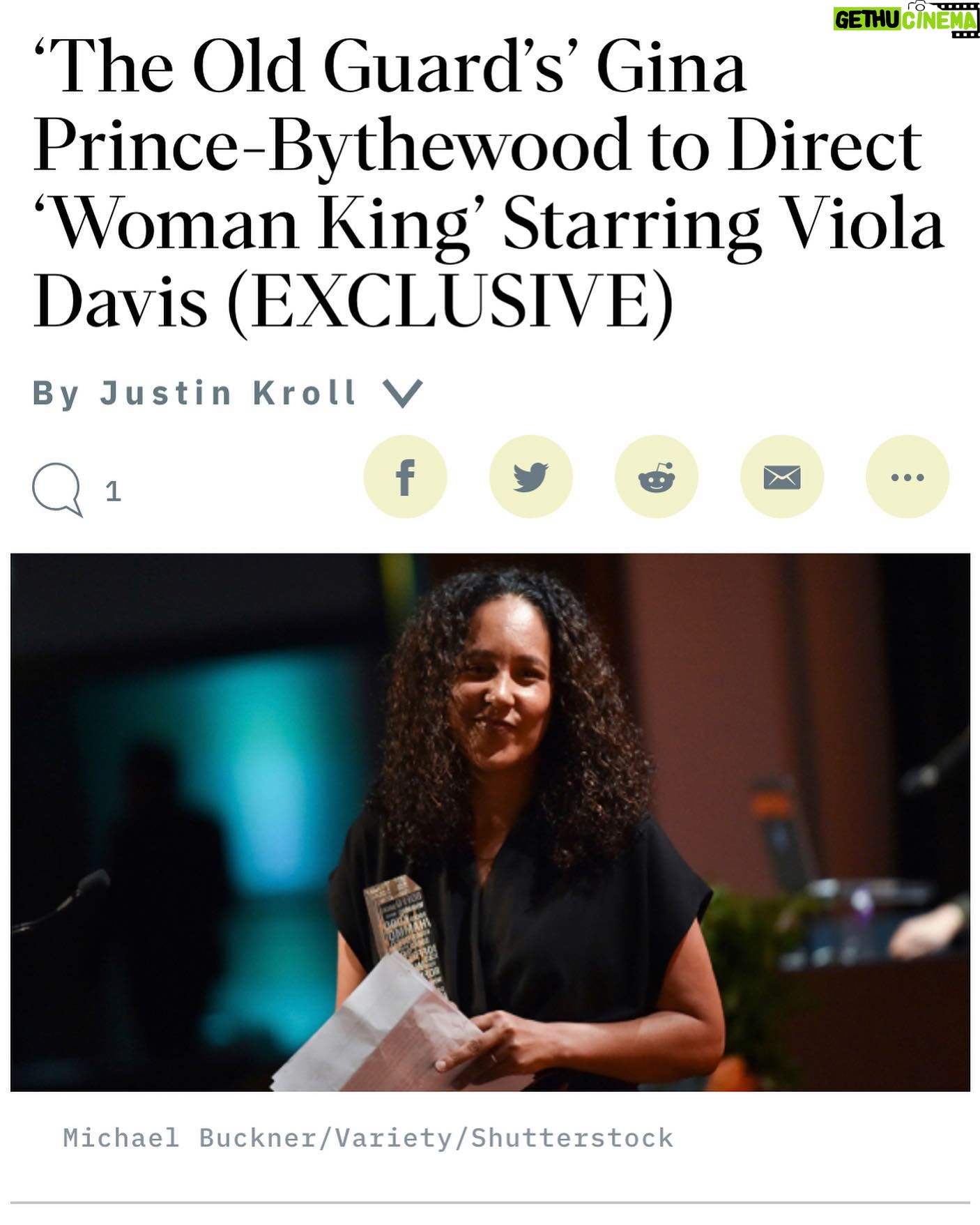 Maria Bello Instagram - Excited to share the news that the fierce director @gpbmadeit is joining The Woman King team. Our film is a historical epic inspired by true events that took place in The Kingdom of Dahomey, one of the most powerful states of Africa in the 18th and 19th centuries. The story follows Nanisca (Viola Davis), general of the all-female military unit, and her daughter Nawi, who together fought the French and neighboring tribes who violated their honor, enslaved their people and threatened to destroy everything they’ve lived for. Get ready world! @juveeproductions @violadavis
