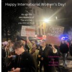 Maria Bello Instagram - Happy International Women’s Day. We are stronger together than we are alone. I was honored to witness this group in Paris last night celebrating their country for including abortion rights in their constitution. Go France! And to those who are facing persecution and punishment for simply being a woman - there is a whole gang of us beside you helping to fight for your divine rights. Never give up hope. 🙏