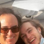 Maria Bello Instagram - My baby daddy is the bomb. Thank the dear lord he is steady and funny and kind and organized. Whoever you love, however you love them - love is love. Merci Dan McDermott. Happy Fathers Day. ❤️ #bestdadever