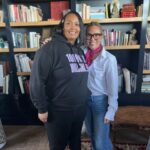 Maria Bello Instagram - Books have always been my hobby. I have a library I’ve accumulated over the years with some books that I’ve had since high school. That’s why I started doing literary salons in my library with bookseller Jeannine cook @harrietsbookshop. This month it was with author Arlan Hamilton @arlanwashere for her book Your First Million. Her personal story - from sleeping on the floor of the San Francisco airport in 2015, to being on the cover of Fast Company in 2018 with the headline “Venture Catalyst” is just the beginning. She now owns a huge venture capital firm @backstagecapital dedicated to investing in underestimated entrepreneurs. Her story is unbelievably inspiring. She writes that ANYONE can be a millionaire and that anyone can be TAUGHT to be a millionaire. If you’d like to read her story and find out the ins and outs of money order your copy from @harrietsbookshop
