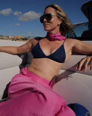 Maria Bello Instagram - Going into 2024 like… welcome to the second half of life! May this year be filled with much love and many blessings for you and those you love.