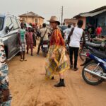 Maria Bello Instagram - During my PAUSE I was travelling and unraveling the first half of my life and coming to terms with where I had put my energy. This time last year I went on a pilgrimage to the country of Benin to meet the real Woman King. I was deep in my PAUSE and felt a calling. I didn’t know why the story of the film The Woman King came through me. It was a long hard road getting that film made and in the end I did not have the capacity to see it through. I spent so much time and energy to get it to the screen but it felt as if it didn’t love me back. I left Hollywood disillusioned. But it was such a big part of the last ten years of my life so how could I come full circle? That’s when I decided to go with a friend to Benin to pay homage to the real woman king. And there she sat so regally, inviting us into her home to tell us the stories of her ancestors - The warriors who had gone before her and the first woman king whose spirit was passed down for generations and now resided in her. And she told me what I didn’t quite believe then - that I was a warrior as well. And that I would rise. I cried as she blessed my son and told me that the ancestors would keep my family safe. I came out of it letting go even more of a chapter of my life and career. I felt hope for the first time in a very long time. I felt the possibility that I could one day be a warrior rising from the ashes again.