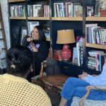 Maria Bello Instagram - Books have always been my hobby. I have a library I’ve accumulated over the years with some books that I’ve had since high school. That’s why I started doing literary salons in my library with bookseller Jeannine cook @harrietsbookshop. This month it was with author Arlan Hamilton @arlanwashere for her book Your First Million. Her personal story - from sleeping on the floor of the San Francisco airport in 2015, to being on the cover of Fast Company in 2018 with the headline “Venture Catalyst” is just the beginning. She now owns a huge venture capital firm @backstagecapital dedicated to investing in underestimated entrepreneurs. Her story is unbelievably inspiring. She writes that ANYONE can be a millionaire and that anyone can be TAUGHT to be a millionaire. If you’d like to read her story and find out the ins and outs of money order your copy from @harrietsbookshop