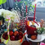 Maria Bersenyova Instagram - Христос Воскресе! С праздником Светлой Пасхи, православненькие! 🌺 Радости, Божией милости и благодати в ваши дома! 🙏🏻♥️