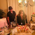 Maria Canals-Barrera Instagram – What a wonderful Birthday celebration! Thank you @crumbles__patisserie for gifting me such a beautiful cake and thanks to all my friends and fans for the Birthday love!💕