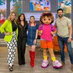 Maria Canals-Barrera Instagram – So much fun promoting #DORA today on #mañanalatina 💕 Available NOW on #paramountplus ! 🗺️ 🎒 🔭
