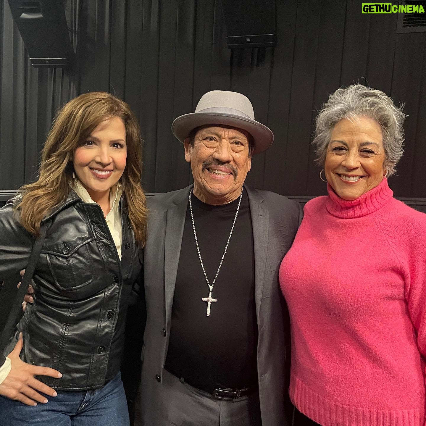 Maria Canals-Barrera Instagram - Got to see a screening of our film, #sevencemeteries starring @officialdannytrejo last night! I’ll keep you posted, you guys are gonna LOVE IT!!