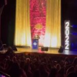 Maria Canals-Barrera Instagram – What a joy it was to present along with your host, @david_barrera ♥️last Sunday @rgvpalmawards! Such amazingly talented high school students. Congratulations!
