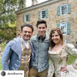 Maria Canals-Barrera Instagram – Words can’t describe how proud of you I am. Justin Vincenzo Pepe Russo is a grown up film director! We love you so much David. 💕@davidhenrie I know what ur thinking… Justin did some spell that sent @maria_cb back to 1750but that didn’t happen this time haha! It’s been a joy to get to direct her and her incredibly talented husband @david_barrera on an exciting new project!