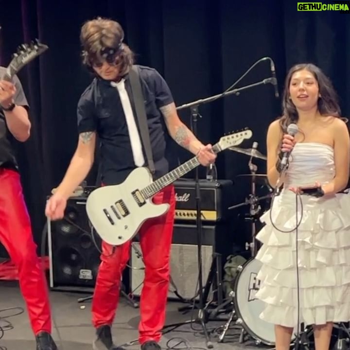 Maria Canals-Barrera Instagram - Wonderful gala for @shanesplay! Thank you @georgianna.junco.kelman.esq and the entire team. @bridgebarrera had a blast performing! #80s #rockandroll #inclusionmattersbyshanesinspiration