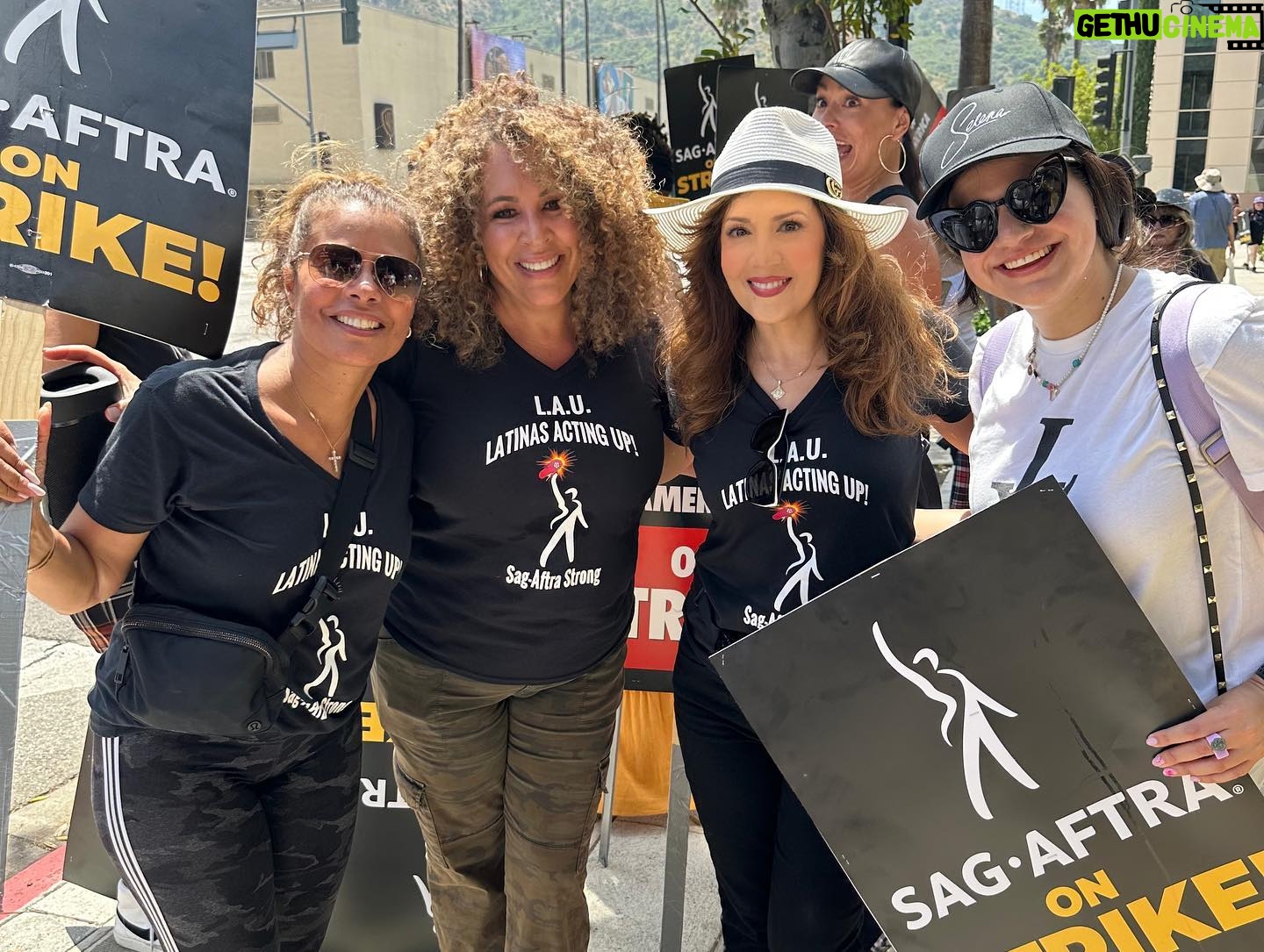 Maria Canals-Barrera Instagram - @latinasactingup at Warner Brothers today! Stay strong everyone!! #sagaftrastrong #latinasactingup