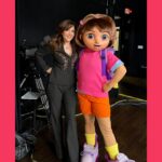 Maria Canals-Barrera Instagram - So much fun promoting #DORA today on #mañanalatina 💕 Available NOW on #paramountplus ! 🗺️ 🎒 🔭