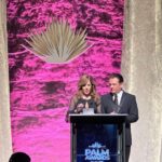 Maria Canals-Barrera Instagram – What a joy it was to present along with your host, @david_barrera ♥️last Sunday @rgvpalmawards! Such amazingly talented high school students. Congratulations!