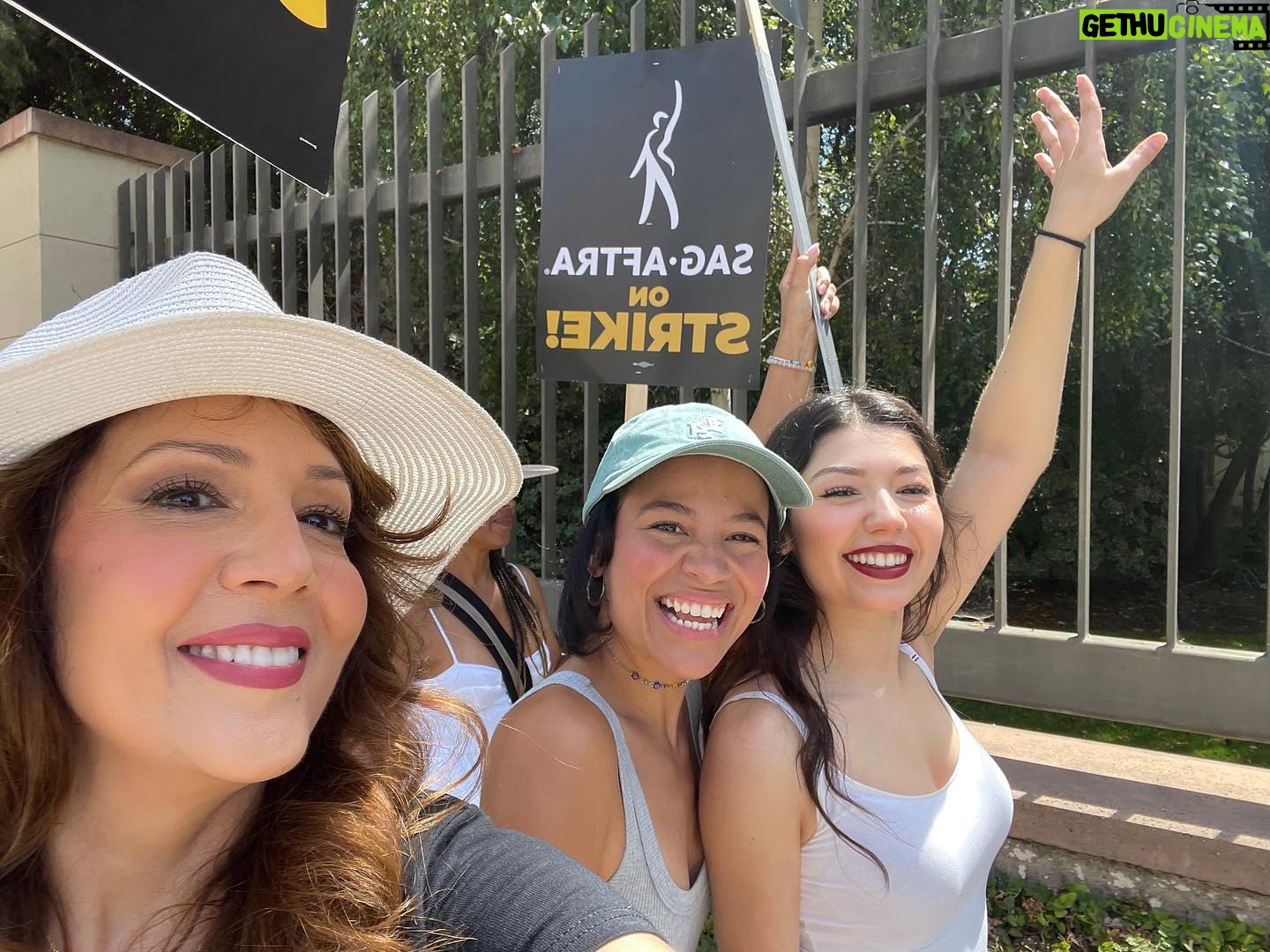 Maria Canals-Barrera Instagram - @latinasactingup at Warner Brothers today! Stay strong everyone!! #sagaftrastrong #latinasactingup