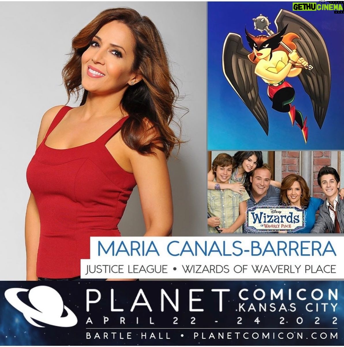 Maria Canals-Barrera Instagram - Exited for our Justice League #JLA reunion and to meet all the fans! Repost @planetcomiconofficial Planet Comicon Kansas City is thrilled to welcome FIVE stars from Justice League: The Animated Series to our April 2022 event - Kevin Conroy (Batman), Susan Eisenberg (Wonder Woman), George Newbern (Superman), Phil LaMarr (Green Lantern) and Maria Canals-Barrera (Hawkgirl). They will be with us all three days.