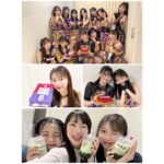 Maria Makino Instagram - ♡ ♡ ✨🎶モーニング娘。'24 コンサートツアー春 MOTTO MORNING MUSUME。🎶✨ とってもありがとうございました🐰💕 🎀🎀🎀 2024.5.11🎏広島公演 今日は岡村ほまれちゃんに1本で締めてもらいたいと思います❣️ 5月9日お誕生日おめでとう🎂✨ それでは、ほまれよろしくじゃくー🌻 「よろしくじゃくー🌻」「よー👏」byほまれ💛 & 今日は広島❤️ 6月2日は北広島🐻 みんなー❣️エスコンフィールドHOKKAIDOに会いに来てねー🌈 🎀🎀🎀🎀🎀🎀🎀🎀🎀🎀 2024.5.12🍑岡山公演 今日は、皆さんにご報告があります🐰 日本プロ野球名球会のオフィシャルサイトにマリア載っちゃった❣️❣️ 「すごい！どうやって載ってるの？」by生田衣梨奈さん💚 「まりあがこうやって(ワインドアップ)してて、古田敦也会長がこうやって(キャッチャーの構え)してる写真です！」 『推しの木』FODプレミアムで配信中です⚾️ ぜひご覧ください✨ よろしくじゃくー🌻🌻 & おつかれさまでーす🎤 えー、 これが今年のファイターズです❣️ まちがえた、モーニング娘｡です❣️❣️ それでは小田さくらさんに1本で締めてもらいたいとおもいます🌸 「よー👏」by小田さくらさん🌸 ↑ まりあMCでお話しました🐰💕 ♡ ♡ #むすびのむさし 🍙❤️ #敷島堂 🍵💕 #わらピ #モーニング娘24 #石田亜佑美 さん💙 #岡村ほまれ ちゃん💛 #櫻井梨央 ちゃん☕️💕 #牧野真莉愛