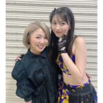 Maria Makino Instagram - ♡ ♡ 💜🍈斉藤瞳さん🍈💜 「いつもInstagramで見てるよ✨」by斉藤さん 「まりあも斉藤瞳さん見てますいつも❣️」 瞳さん💚コンサート来てくださり、ありがとうございました💕💕 まりあとっても嬉しかったです💖 瞳さんにお会いできて超超超嬉しかったです💖💖 ＆ 🍓越後姫🍓の差し入れも、ありがとうございました🐰💗💗 とってもおいしんじょー❤️ 🎀 ✨🎶モーニング娘。'24 コンサートツアー春 MOTTO MORNING MUSUME。🎶✨ 2024.4.29🎤新潟公演 とってもありがとうございました🐰💗 ♡ ♡ #斉藤瞳 さん💜 #メロン記念日 さん🍈 #モーニング娘24 #石田亜佑美 さん💙 #小田さくら さん🌸 #野中美希 ちゃん🐶 #櫻井梨央 ちゃん☕️ #牧野真莉愛