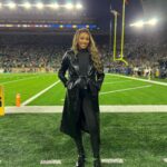 Maria Taylor Instagram - We love an all black moment for Primetime 🖤