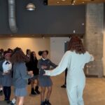 Maria Taylor Instagram - These girls are my world ❤️ The PowerHER girls took a trip to Morgan Stanley this month to learn more about Financial Literacy and how the stock market starts. At the end, they had a chance to meet BOSSES and the girls gave personal statements on camera. So proud of them all ✨