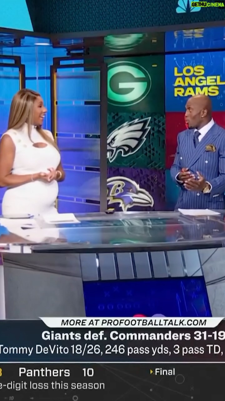 Maria Taylor Instagram - Broken showers…. First start wins…. What a Sunday in the NFL