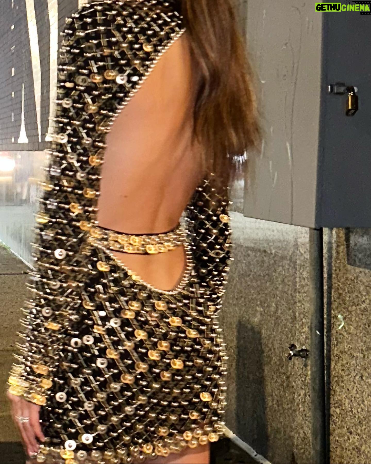 Mariah Strongin - 3 Likes - Fashion night out ✨ — Not a filter, just sweat 😂
.
.
✨ @cucculellishaheen
👠 @stuartweitzman