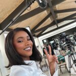 Mariama Diallo Instagram - Office for the day @naacpimageawards 🎙️ So honored to be hosting at the @naacp Gold tournament this morning. Swipe to see a few highlights from the event ! More to come. Thank you so muc @naacp & @wellsfargo for having me host. Full outfit from @styledbylanimal x @lanimalco 🤍 (cuz I know yall will ask lol )