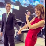 Mariana Gross Instagram - Gravando chamada com o @cesartralli e @alexescobar74 . Era folga mas, uma alegria estar com eles. ❤️ #Rj1 #GE #JH