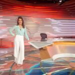 Mariana Gross Instagram – Manhã de Bom Dia Brasil e já já o RJ1! Boa semana natalina para nós!