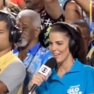 Mariana Gross Instagram - Ah, o Carnaval. Sempre me enchendo os olhos. Paixão eterna. #obrigadasapucaí 💛 flagrante da telespectadora @euamandafarah