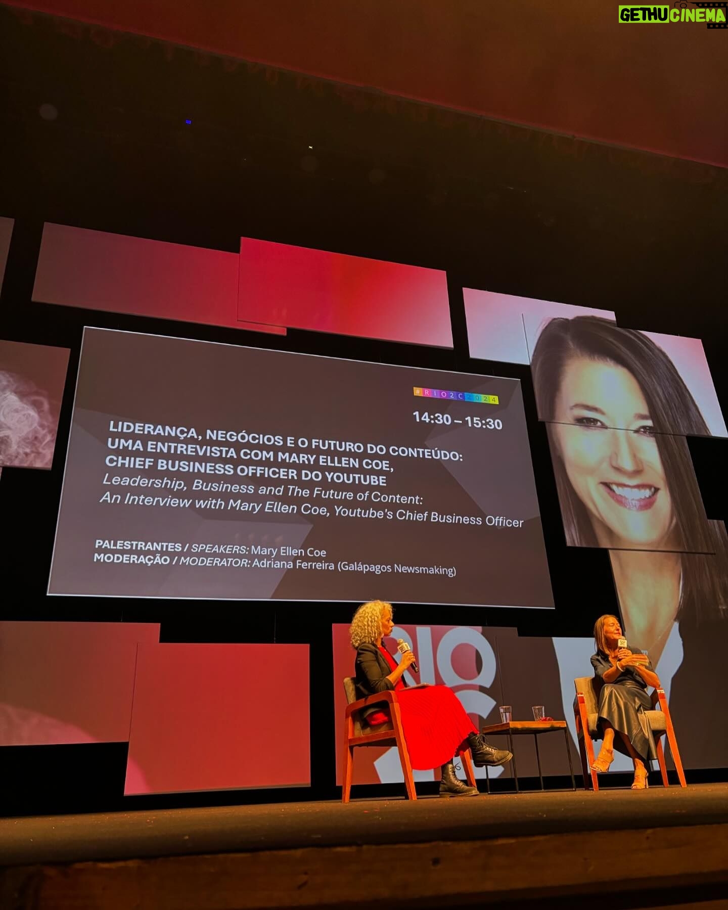 Mariana Molina Instagram - que experiência incrível conhecer o @rio2c e descobrir as coisas incríveis que estão chegando no audiovisual ♥️