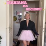 Mariana Prachařová Instagram - Tak jaký outfit vás baví nejvíc? #MarianaNaOdchodu 🚶🏼‍♀️ #outfit #ootd #outfitinspiration #outfitoftheday #prague #outfitideas #outfitinspo #hm #lindex #asos #zara #oysho #tommyjeans #zara #uniqlo #oversizedoutfit #adidasoriginals #adidasgazelle #adidasgazellepink #trendyol #trendyolcz #adidasjacket #tulleeskirt #leopardvest #oversizedblazer