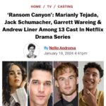 Marianly Tejada Instagram - cowboy camp has officially started 🤠 and what a camp ❤️ @netflix @itsaprilblair @amandamarsalis @davidrapaport thank youu 🥹🙏🏽