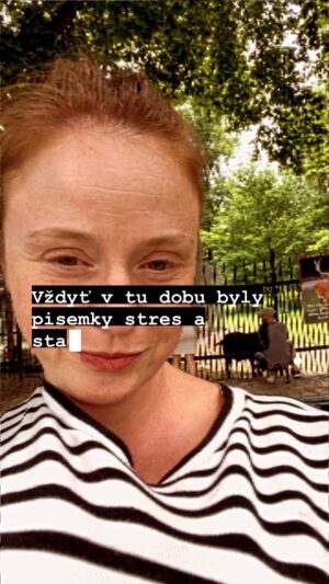 Marie Doležalová Instagram - Je to nejhezčí období, ano! Ale není potřeba nechat se stresovat tlakem,že se musí člověk citit pořád jenom skvěle!!!