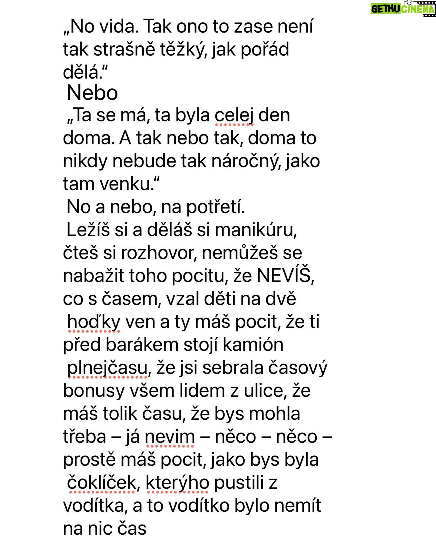 Marie Doležalová - 2.3K Likes - Pár těch článků mám a budu je sem dávat každý týden. Souhrně jim říkám “špatný matky”. Jsou tak krutě upřímný, že už je rok, dva suším v počítači. Tenhle je z nich nejhorší😂😂co si naši muži myslí? Tady to máte: #spatnymatky