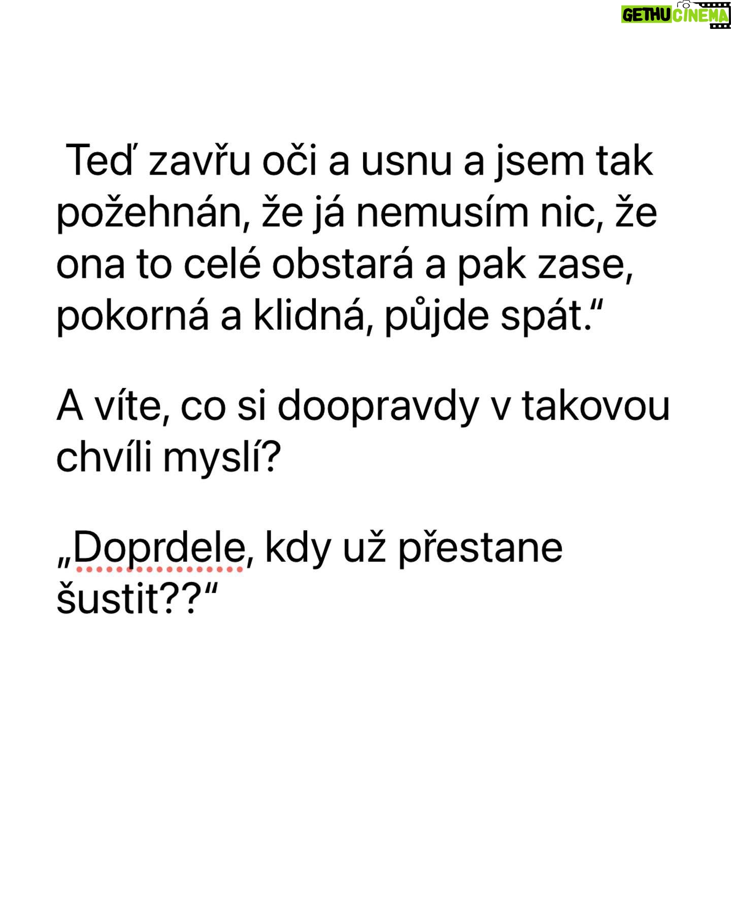 Marie Doležalová - 2.3K Likes - Pár těch článků mám a budu je sem dávat každý týden. Souhrně jim říkám “špatný matky”. Jsou tak krutě upřímný, že už je rok, dva suším v počítači. Tenhle je z nich nejhorší😂😂co si naši muži myslí? Tady to máte: #spatnymatky