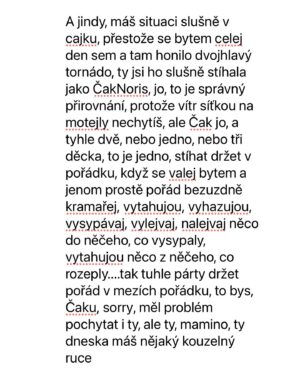Marie Doležalová Instagram - Pár těch článků mám a budu je sem dávat každý týden. Souhrně jim říkám “špatný matky”. Jsou tak krutě upřímný, že už je rok, dva suším v počítači. Tenhle je z nich nejhorší😂😂co si naši muži myslí? Tady to máte: #spatnymatky