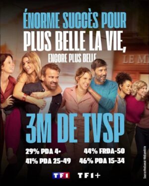 Marie Hennerez Instagram - MERCI à vous d’avoir été au RDV, pour vos retours que nous lisons avec attention et BRAVO à toutes les équipes pour ce travail incroyable en seulement 9 mois. Trop fort !!! 
Merci @tf1 pour votre soutien exceptionnel, merci @newen_studios pour ce magnifique cadeau de renaissance ! 
A tout à l’heure sur @tf1 @tf1plus et @tfxtv !!!