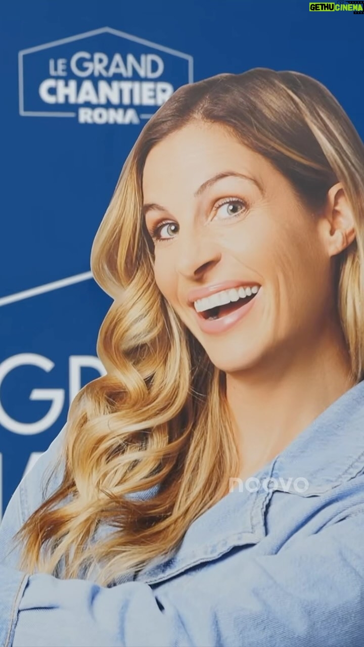 Marie-Lyne Joncas Instagram - Votre seule chance de gagner une maison d’une valeur de 700 000$... et de rencontrer @marielynejoncas! 💙🔨 Inscrivez-vous à la nouvelle émission Le grand chantier RONA sur noovo.ca. #legrandchantierrona #noovo