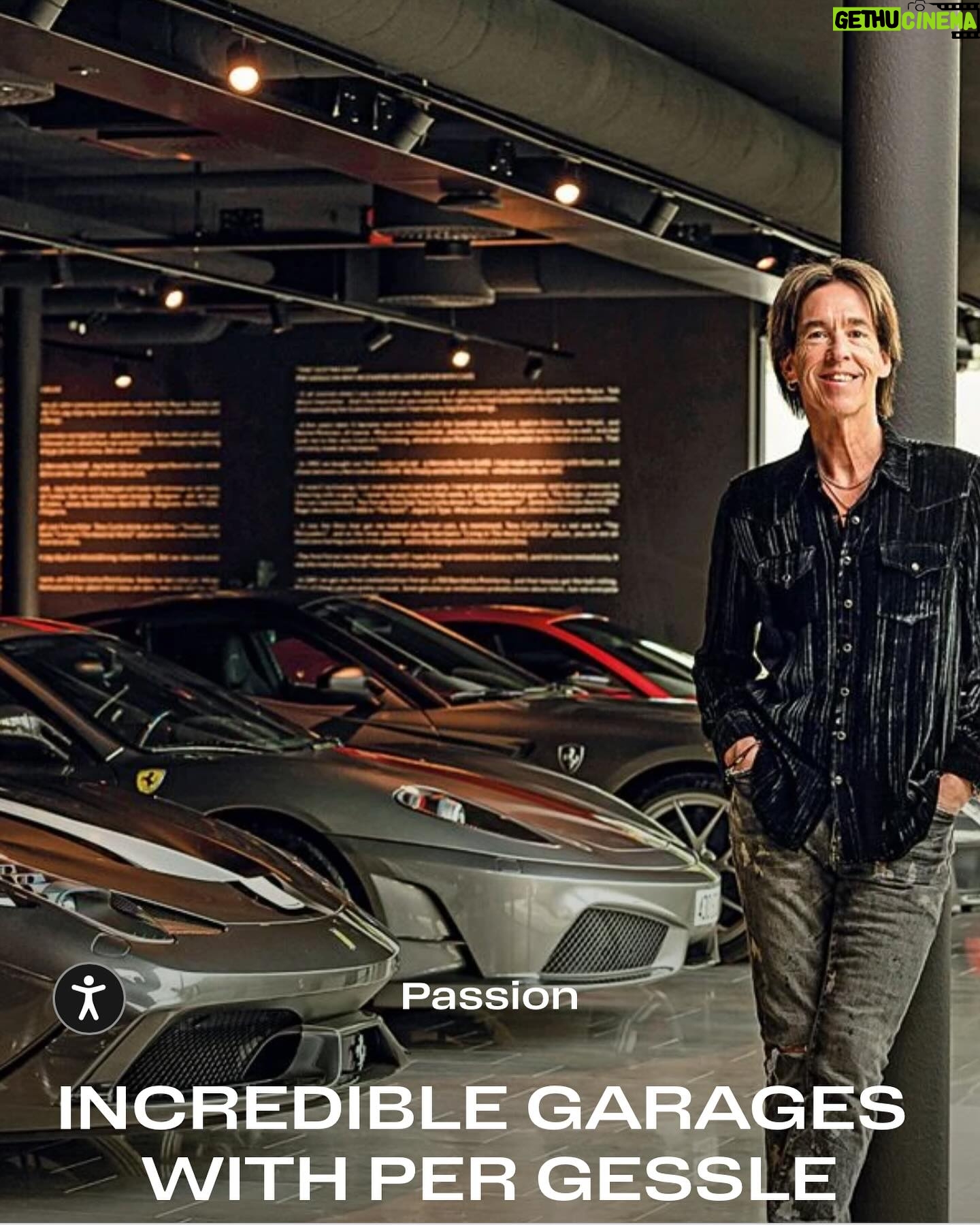 Marie Fredriksson Instagram - The Joyride Car Collection at Hotel Tylösand!🍦https://www.ferrari.com/en-EN/magazine/articles/incredible-garages-with-per-gessle?from=GWpost_MAGAZINE
