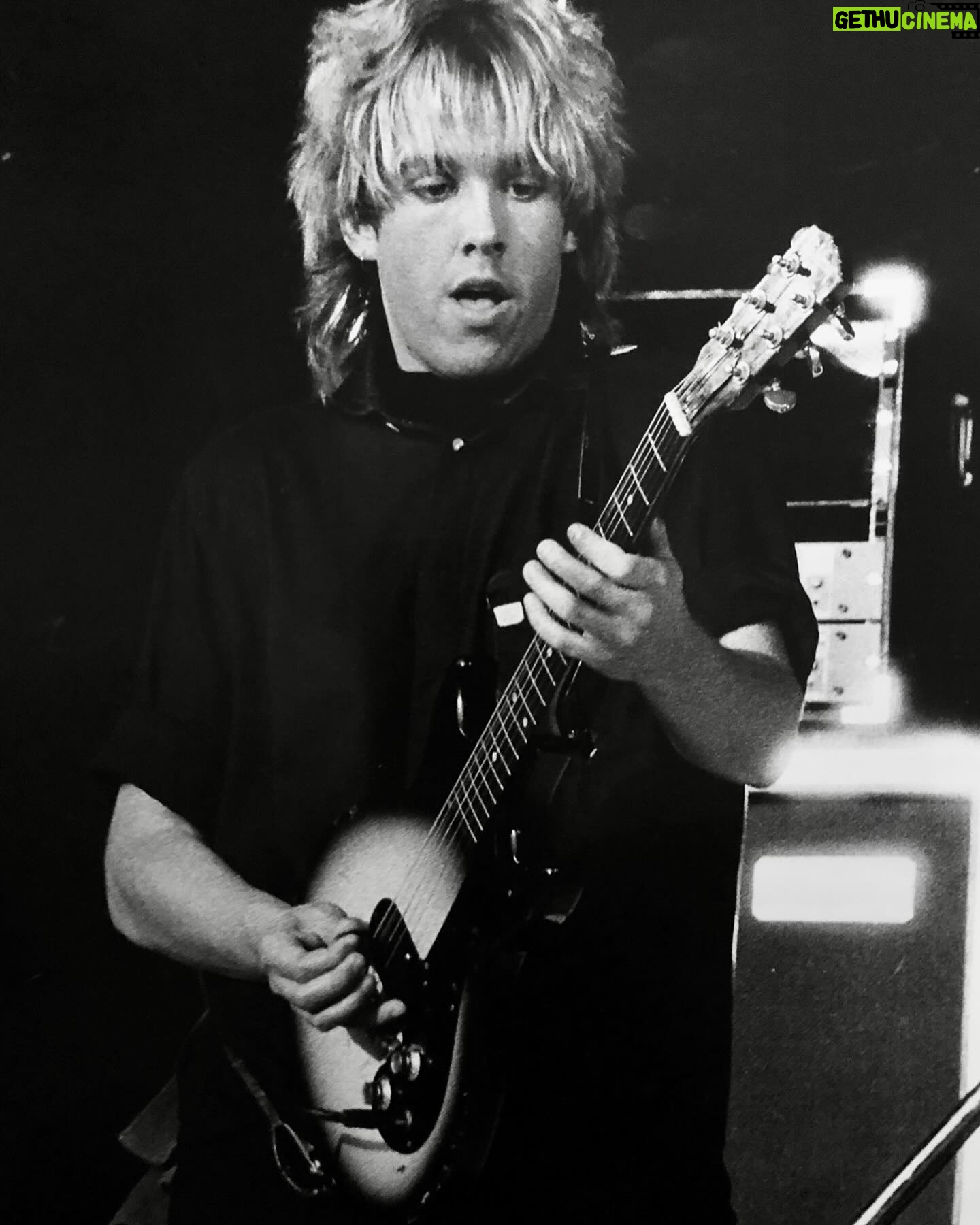 Marie Fredriksson Instagram - Live with Gyllene Tider 1982 or 1984. Same guitar (Gibson Melody Maker Shortscale) Marie borrowed for The Look videoclip in 1989.🌹