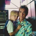 Marie Fredriksson Instagram - Proud father on tour 2003! ❤️